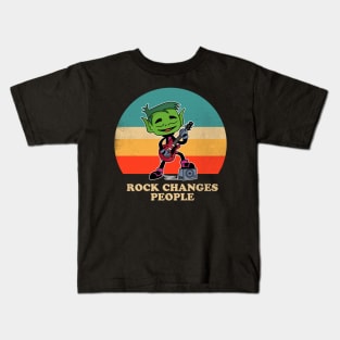 rock changes Kids T-Shirt